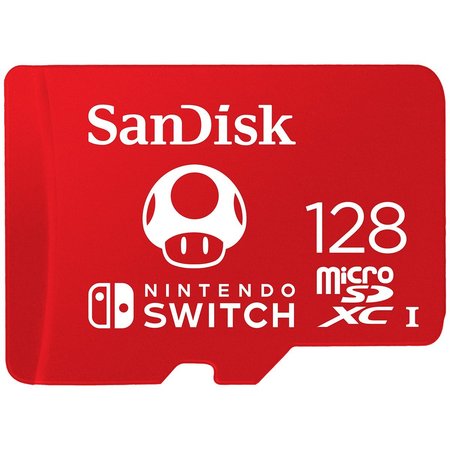 SANDISK SD mSDXC UHS I card for Nin Switch 128GB QXBO128GANCZA
